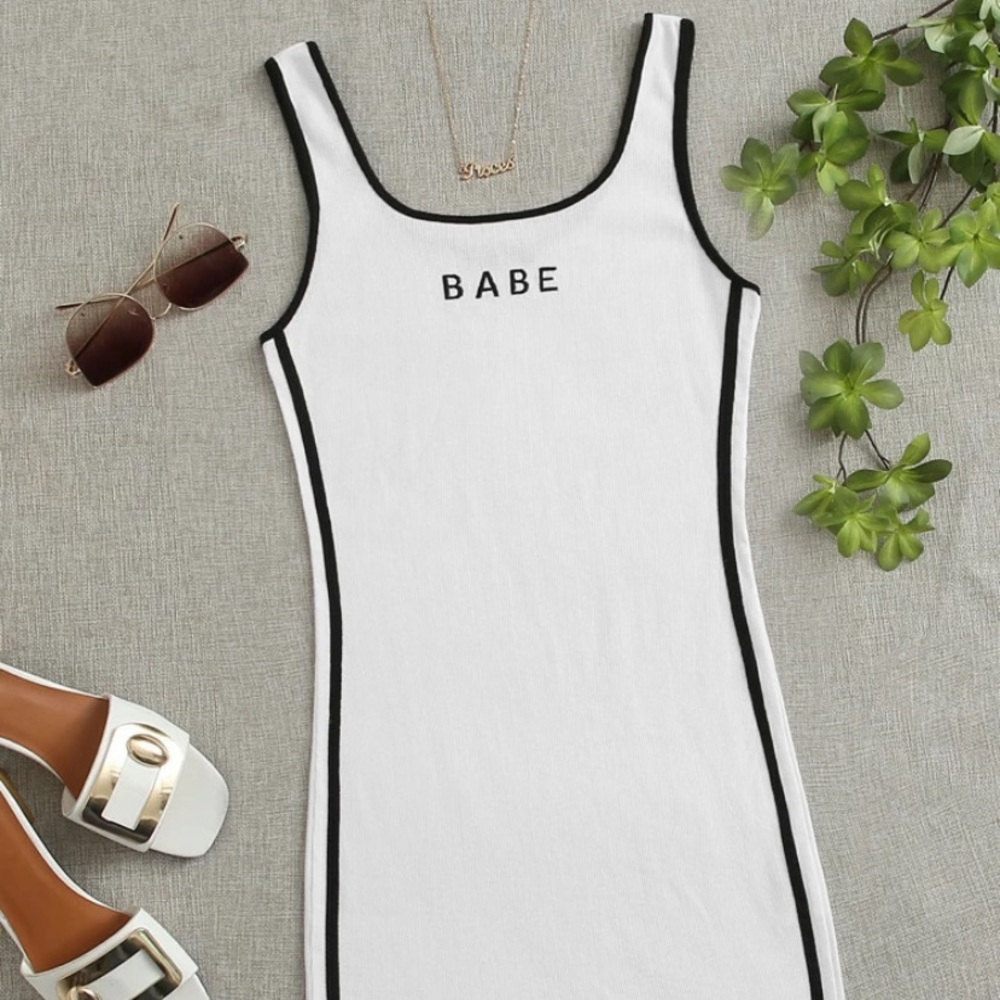 Babe White Dress